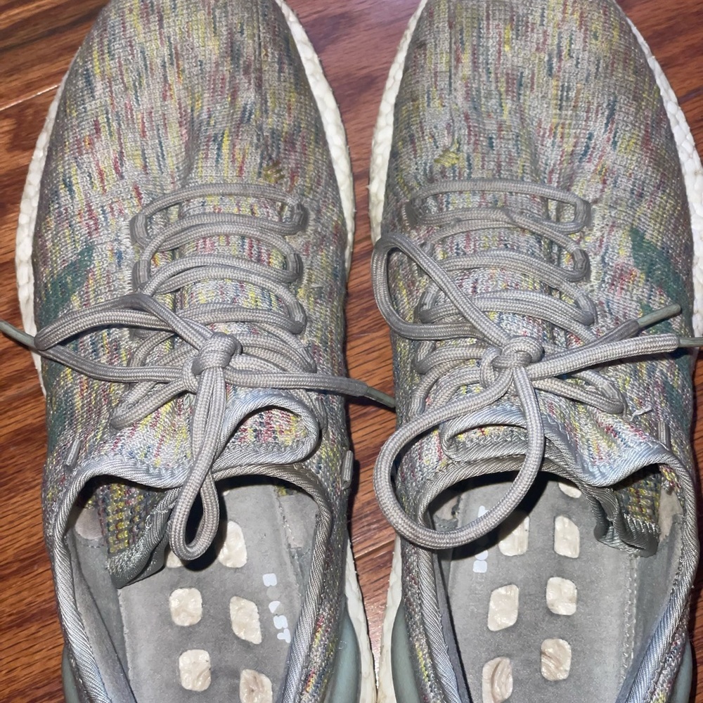 Adidas Pure Boost Multi Color Mens 11.5 - Picture 6 of 7